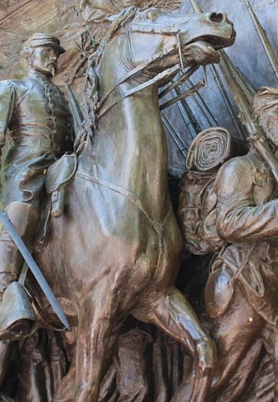 Robert Gould Shaw 54th Massachusetts Regiment memorial