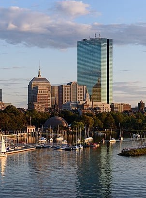 View of Boston from Longfellow Bridge, Bostonrise Website Builder